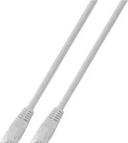 EFB Elektronik PVC CCA Patchkabel, Cat6, U/UTP, RJ-45/RJ-45, 5m, weiß