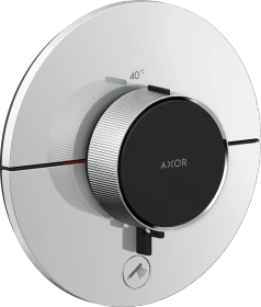 Hansgrohe Axor ShowerSelect ID rund Thermostat für 1 Verbraucher und einen zusätzlichen Abgang chrom