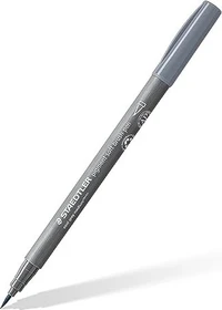 Staedtler pigment soft brush pen 372 kaltgrau medium, 10er-Pack
