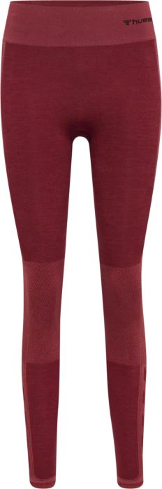 hummel CLEA Seamless Tight Hose lang cabernet (Damen)