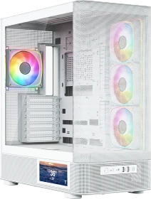 Modecom Volcano AQ400 ARGB White, Glasfenster