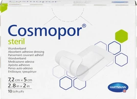 Hartmann Cosmopor steril Wundverband, 5 x 7.2cm, 10 Stück