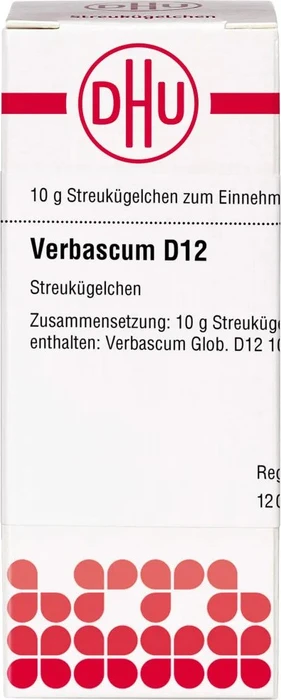 DHU Verbascum D12 Globuli, 10g