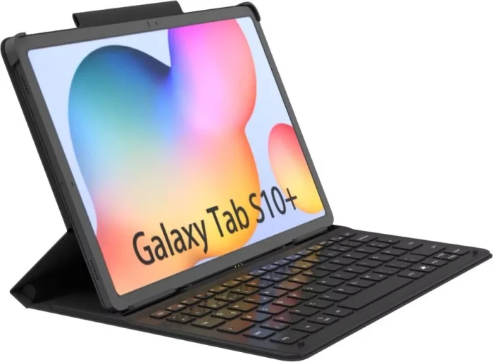 Samsung GP-FCX828 NEOS Keyboard Case mit AI-Taste für Galaxy Tab S10+, schwarz, DE