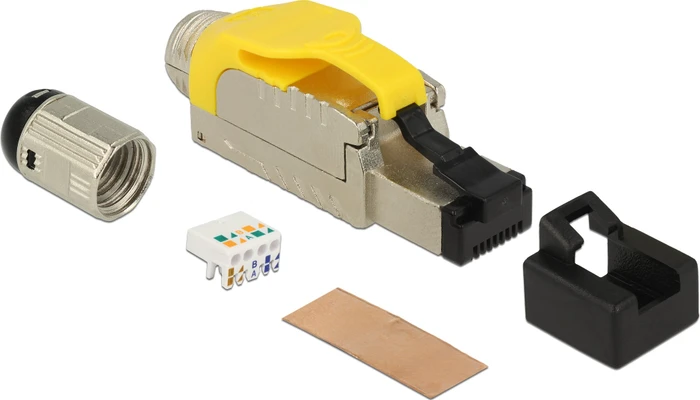DeLOCK RJ-45 Cat6A Modularstecker, feldkonfektionierbar, Metall