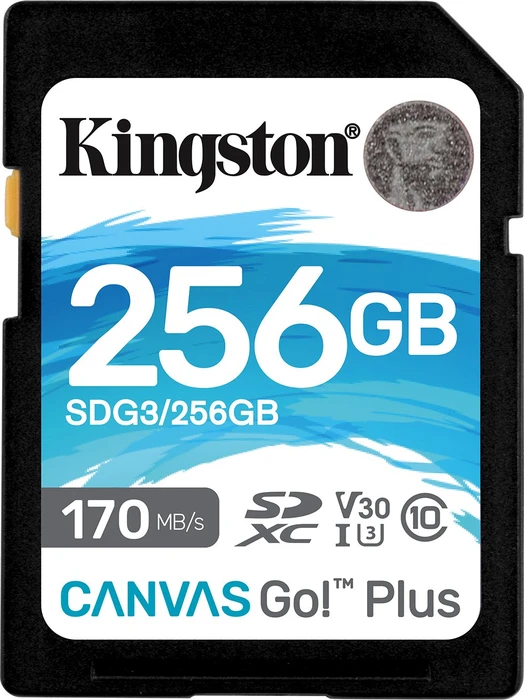 Kingston Canvas Go! Plus SDG3, SD UHS-I U3, V30