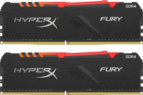 Kingston FURY RGB UDIMM 16GB Kit, DDR4-3200, CL16-18-18, 1RX8