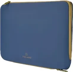 Tucano Doppio Sleeve für Laptop 13" - 14" blau