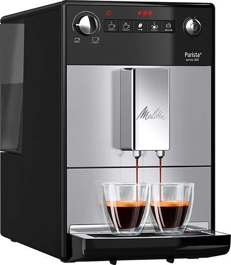 Melitta Purista Series 300 silber/schwarz