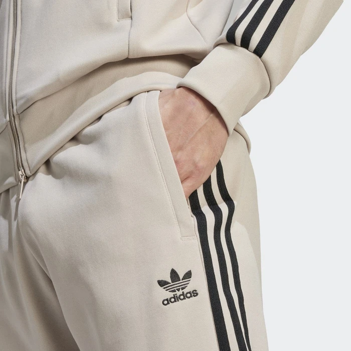 adidas Adicolor Classics SST Trainingshose lang wonder beige/black (Herren)