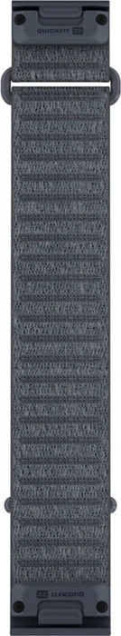 Garmin ComfortFit Quickfit Ersatzarmband Nylon 22mm lang blue granite