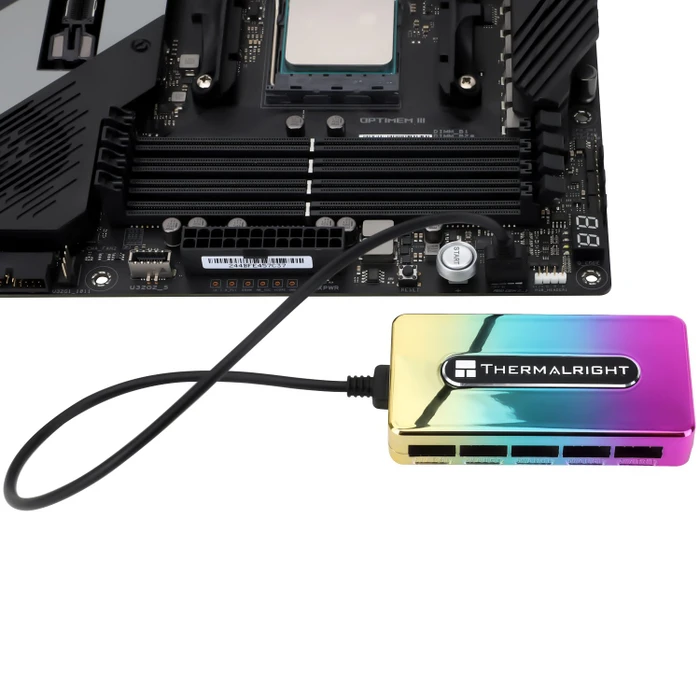 Thermalright ARGB HUB Controller Rev. A, Lichtsteuerung