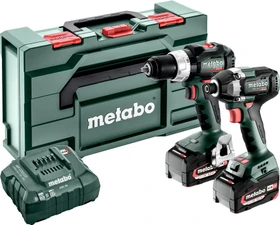 Metabo Combo Set 2.8.8 18V Akku-Maschinenset inkl. Koffer + 2 Akkus 5.2Ah