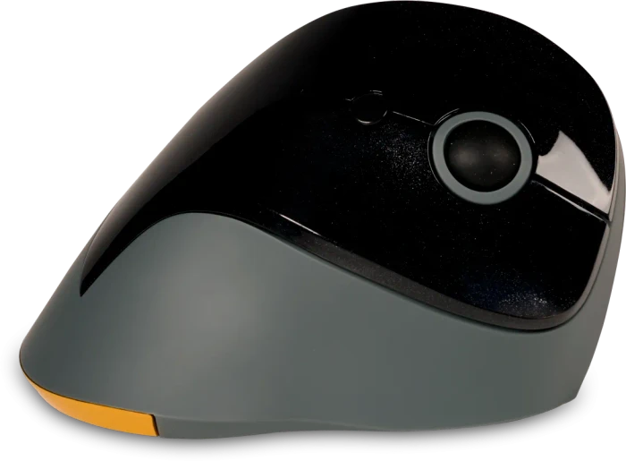 BakkerElkhuizen PRF Vertical Mouse Wireless, Vertikale Maus Rechts schwarz/grau, USB