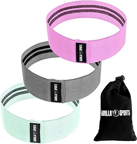 Gorilla Sports Training 101mm Widerstandsband grau