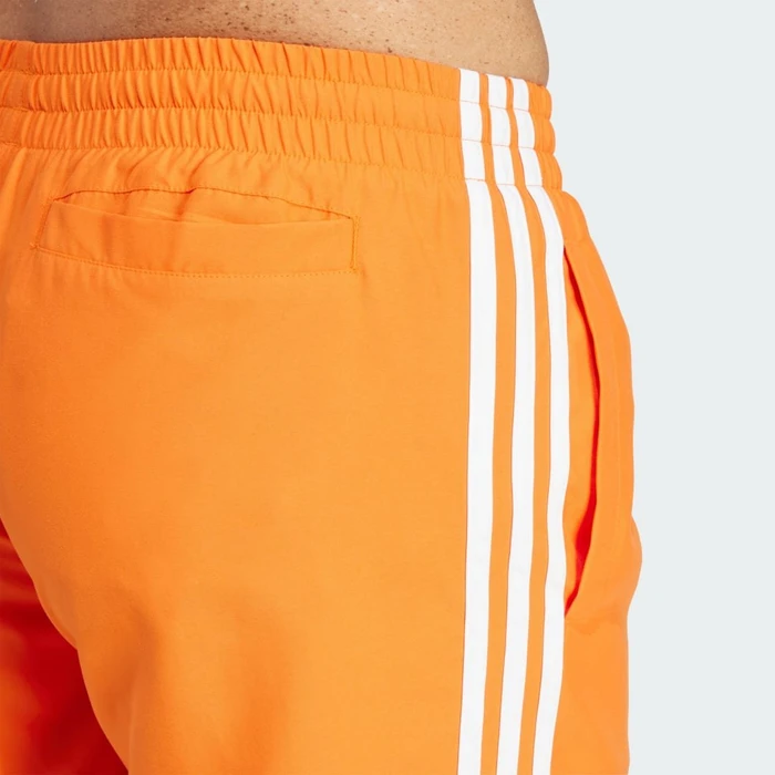 adidas Originals Adicolor 3-Streifen Badeshorts orange (Herren)