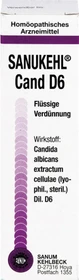 Sanukehl Cand D6 Flüssige Verdünnung Tropfen, 10ml
