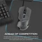 Vertux Dominator Ergonomic Gaming Mouse, grau, USB Vorschaubild