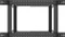 Lanberg Open Rack Series 19" Open Frame Rack 42HE, 4-Pfosten, mit Rollen, Flat Pack, tiefenverstellbar, 550-790mm, RAL 9004, 1000mm tief Vorschaubild