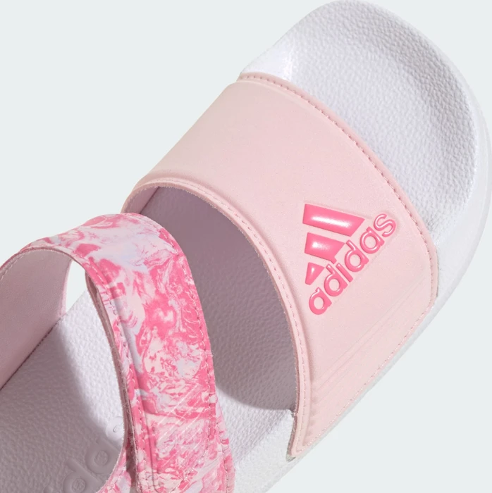 adidas Adilette Sandale clear pink/pink fusion/cloud white (Junior)