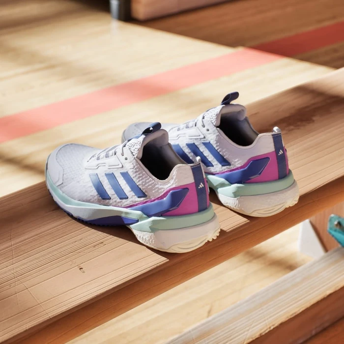 adidas Crazyflight 5 cloud white/lucid blue/semi flash aqua (Damen)