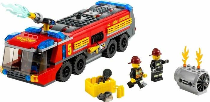 LEGO City Starke Fahrzeuge - Flughafen-Feuerwehrfahrzeug