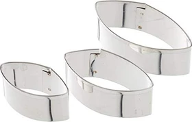 Städter Terrassen-Ausstecher Oval Glatt Set, 3-tlg.