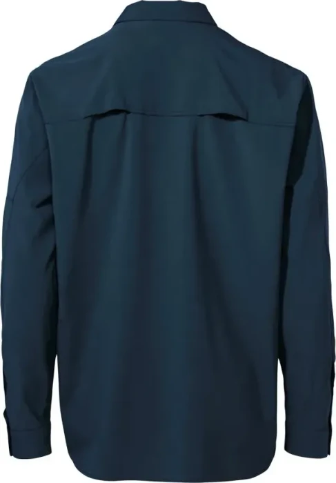 Vaude Rosemoor II Hemd langarm dark sea uni (Herren)