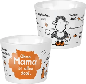 Sheepworld Eierbecher Ohne Mama ist alles doof