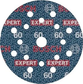 Bosch Professional EXPERT O780 Folienschleifblatt K60, 125mm, 50 Stück