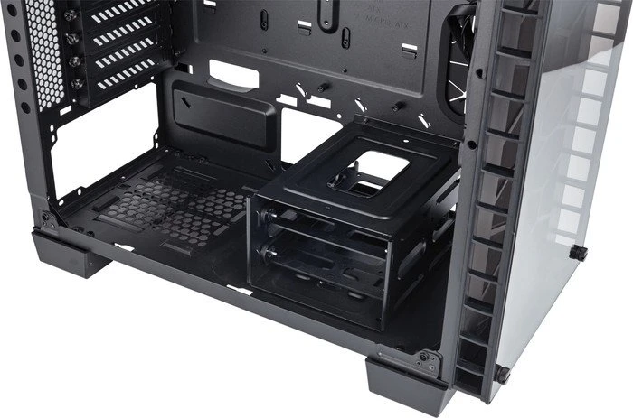Corsair Crystal Series 460X schwarz, Glasfenster