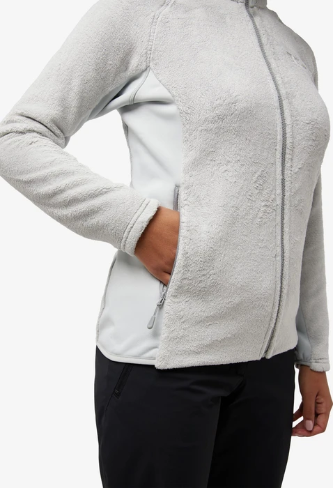 Jack Wolfskin Rotwand Full-Zip Fleece Jacke cool grey (Damen)