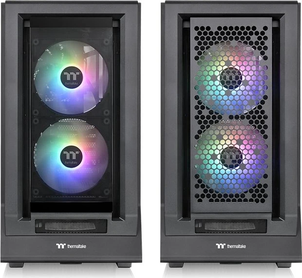 Thermaltake Ceres 350 MX Black, schwarz, Glasfenster