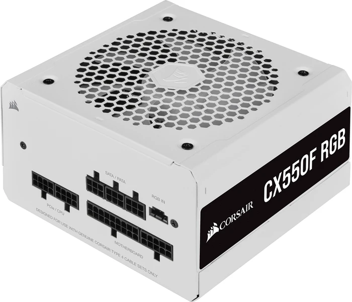 Corsair CX-F RGB White Series CX550F RGB 550W, ATX