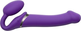 Strap-On-Me Vibrating Bendable Dildo L violett