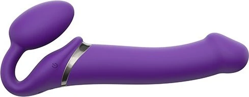 Strap-On-Me Vibrating Bendable Dildo L violett