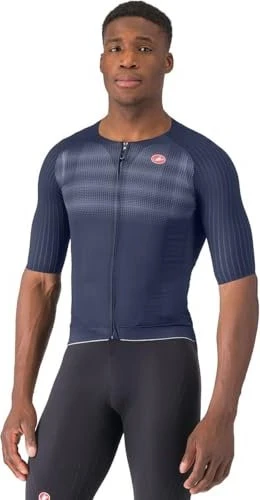 Castelli Aero Race 8S Trikot kurzarm belgian blue (Herren)
