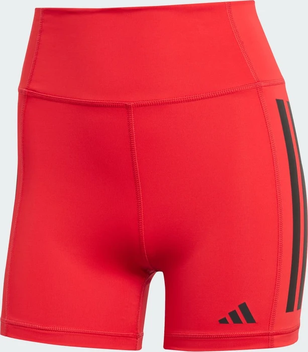 adidas Optime 3-Streifen Hose kurz pure ruby (Damen)