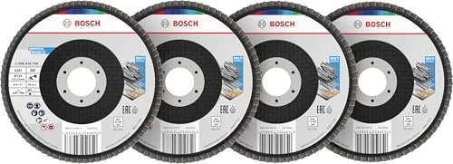 Bosch Professional X451 Fächerschleifscheibe T27, 15-tlg.