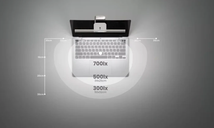 BenQ LaptopBar Notebook Lampe, schwarz