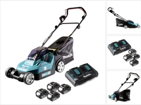 Makita DLM382PF4 Akku-Rasenmäher inkl. 4 Akkus 3.0Ah