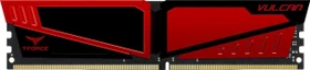 TeamGroup T-Force Vulcan Red UDIMM 8GB, DDR4-3200, CL16-18-18-38