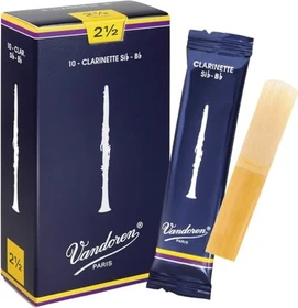 Vandoren CR1025 Traditional, Stärke 2.5, 10 Stück