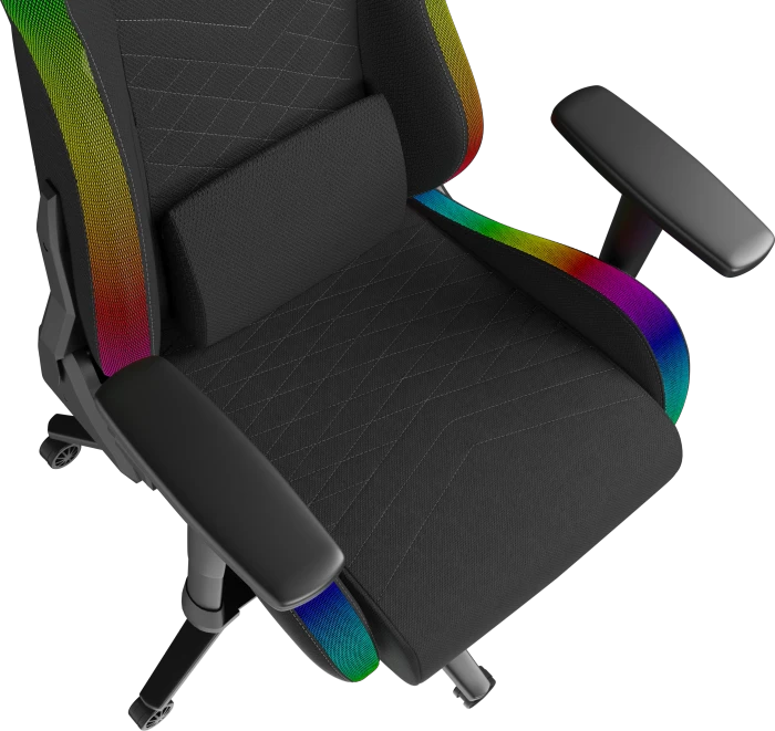 Genesis Trit 660 RGB Gamingstuhl, schwarz
