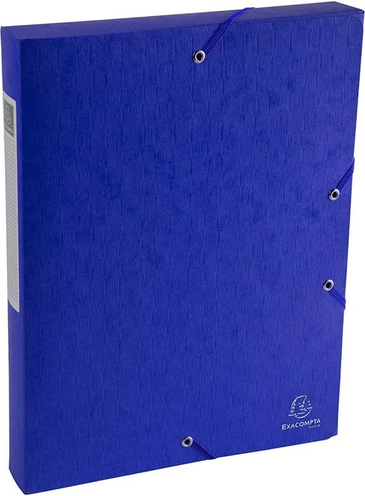 Exacompta Scotten Archivbox 40mm, A4, blau, 10er-Pack (50812E#10)