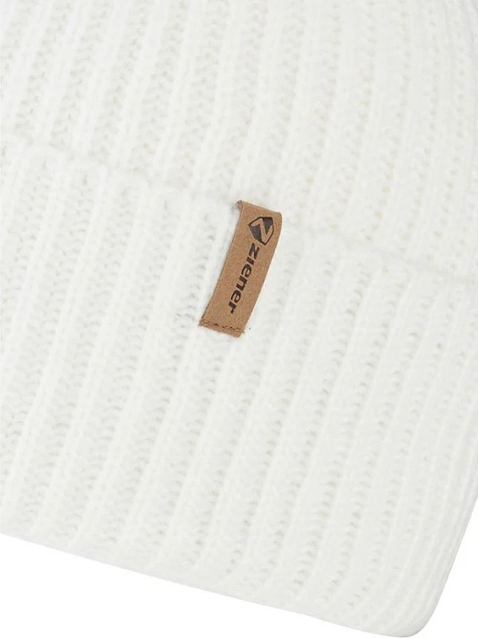 Ziener Illuminado Mütze white fog