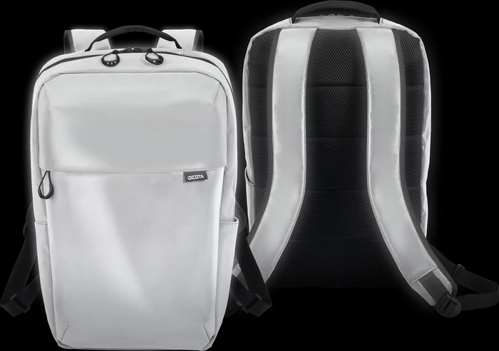 Dicota Commuter 13-16" Reflective Rucksack, grau