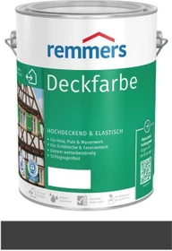 Remmers Deckfarbe schwarz, 5l