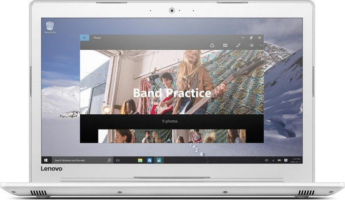 Lenovo IdeaPad 510-15ISK, silber, Core i5-6200U, 8GB RAM, 1TB HDD, GeForce 940MX, DE