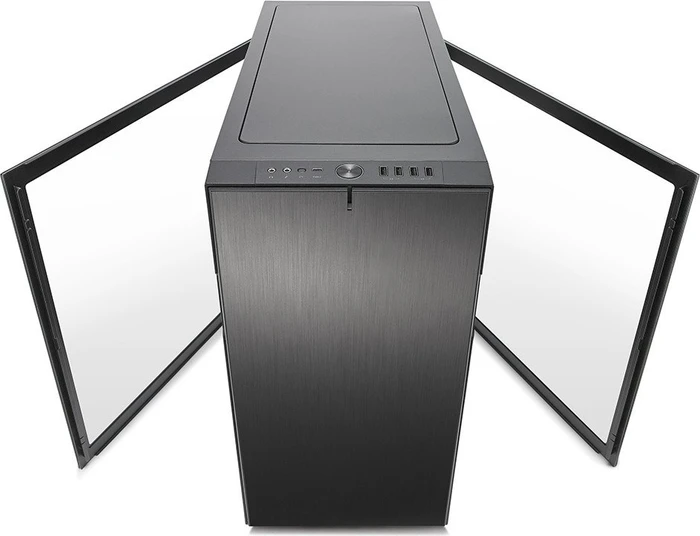 Fractal Design Seitenteil mit Glasfenster für Define R6 Gunmetal TG